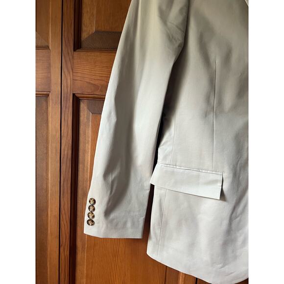 NWT J. Crew Men's Slim-Fit Thompson Performance Suit Jacket Sandy Dune Size 38R - Picture 5 of 14